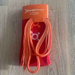 Orangetheory sock/shoelace combo